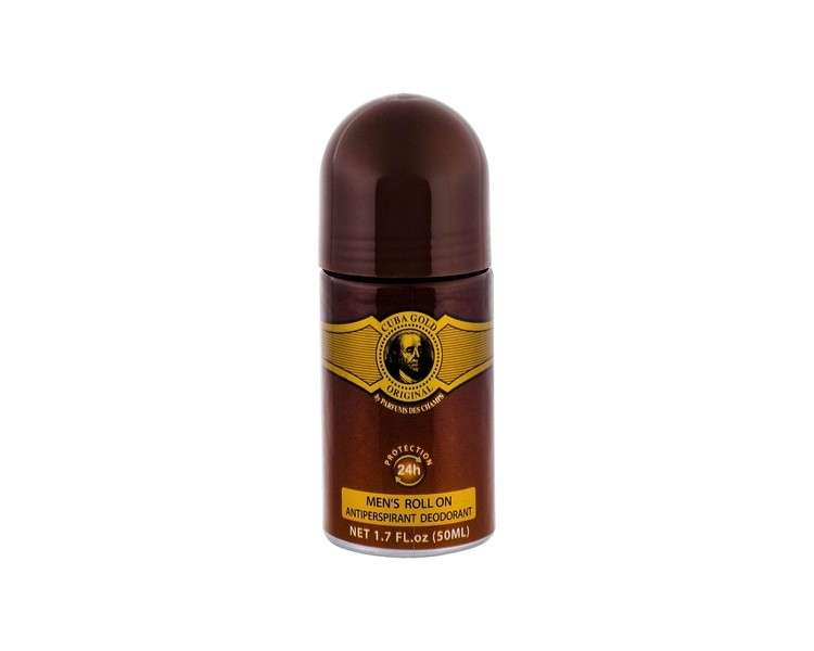 Cuba Gold Deodorant Roll-on 50ml for Men