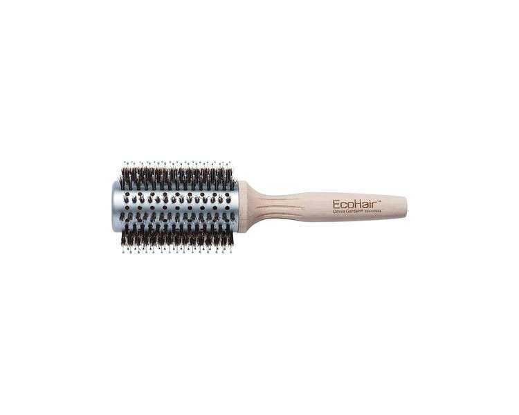 Olivia Garden EcoHair Combo 44mm 100% Boar and Nylon Bristles Round Brush Eco-Friendly Professional Bamboo Hairbrush