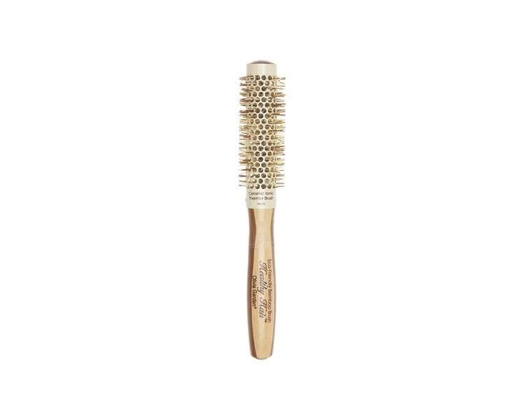 Olivia Garden Bamboo Touch Brush Eco-conscious Round Bamboo and Ceramic Thermal Blowout Hair Brush 23mm