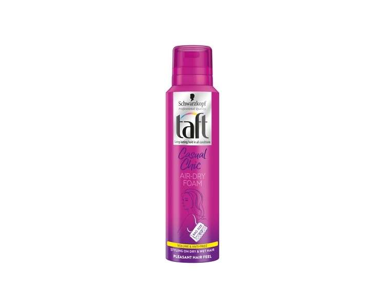 Taft Casual Chic Air Dry Foam 150 Ml