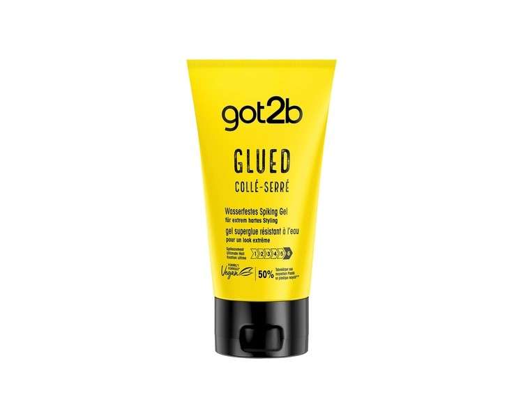 Schwarzkopf Got2B Glued Gel Waterproof Hair Gel 150ml