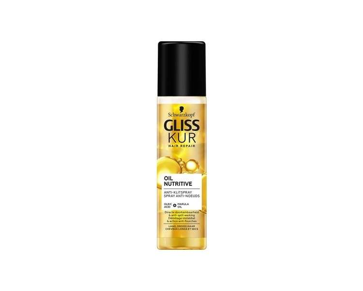 Schwarzkopf Gliss Kur Anti Tangle Spray Oil Nutritive 200ml