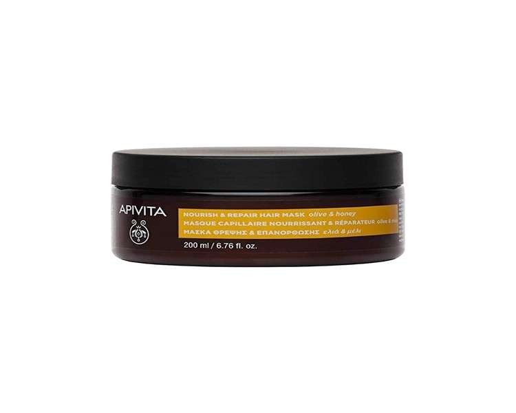 Apivita Nourish & Repair Mask for Dry Damaged Hair