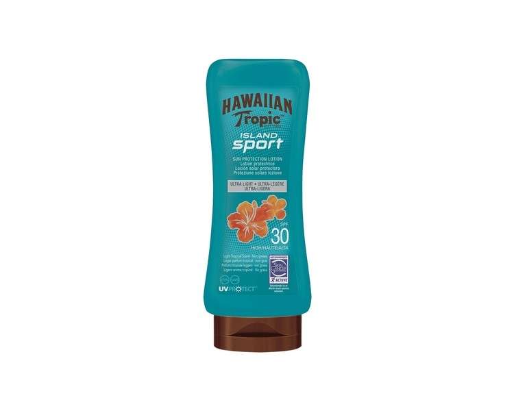 Hawaiian Tropic Island Sport Protective Sun Lotion SPF 30 180ml