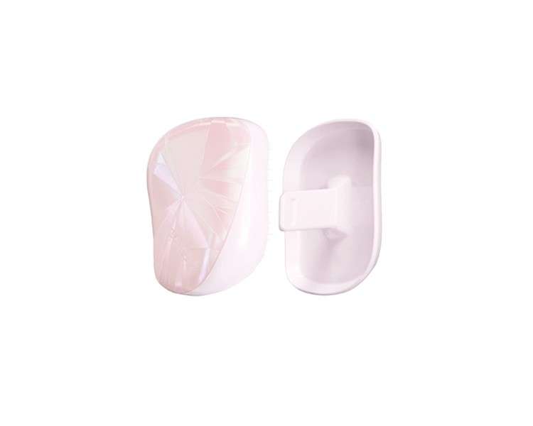 Tangle Teezer Compact Styler Detangling Brush Smashed Pink Holo