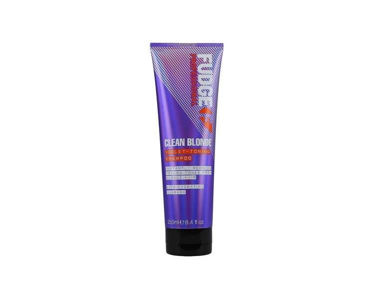 Fudge Professional Original Clean Blonde Shampoo Purple Toning 250ml