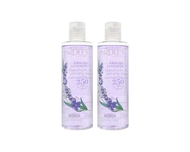 Yardley English Lavender Luxury Body Wash Shower Gel 250ml