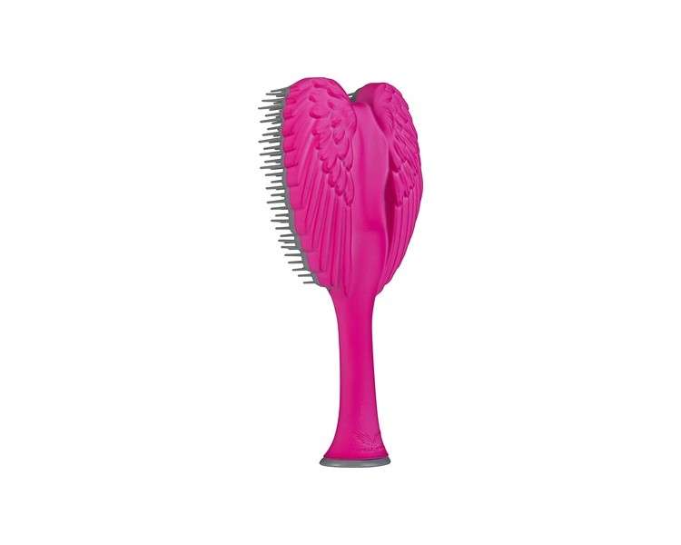 Tangle Angel Cherub 2.0 Small Detangling Hair Brush for Children Kids Hair Best Detangler Comb for Tangled Thin Straight Curly Wet or Dry Hair Fine Fragile Long Short Women Girls Travel Soft Touch Electric Pink