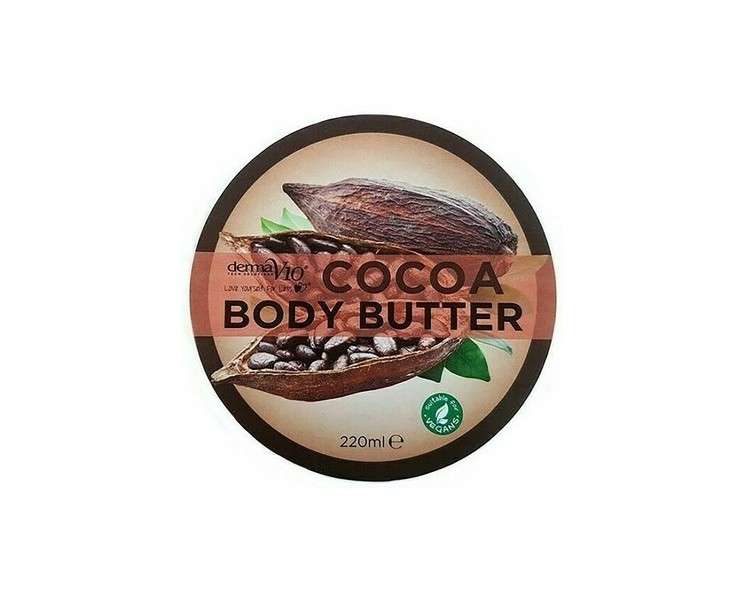 Derma V10 Cocoa Body Butter 220ml