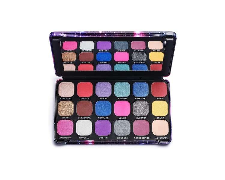 Makeup Revolution Forever Flawless Eyeshadow Palette Constellation 18 Shades 19.8g