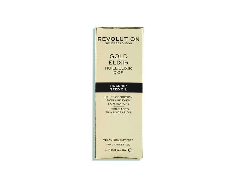 Revolution Skincare London Gold and Rosehip Seed Oil Nourishing Oil 30ml