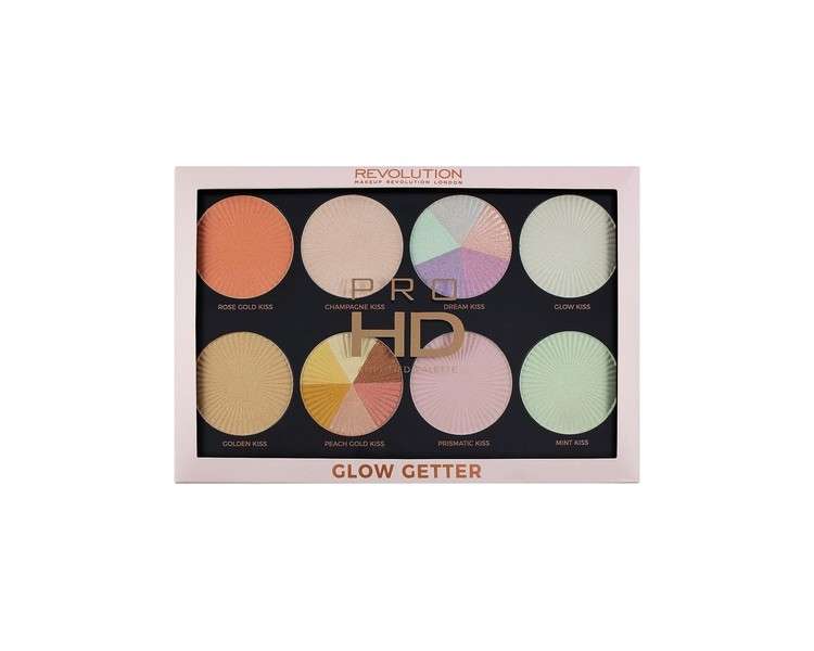 Makeup Revolution Pro HD Glow Getter Highlighter Palette