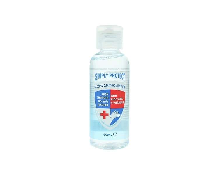 Simply Protect Alcohol Cleansing Hand Gel 60ml