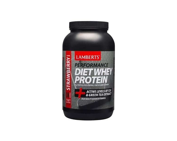 Lamberts Diet Whey Protein Strawberry 1000g