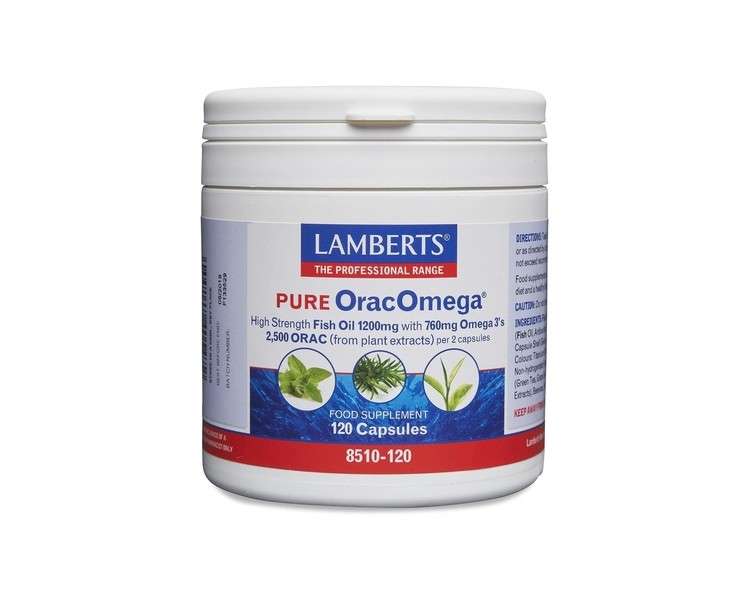 Lamberts Pure 120 Capsules Lamb Oracomega