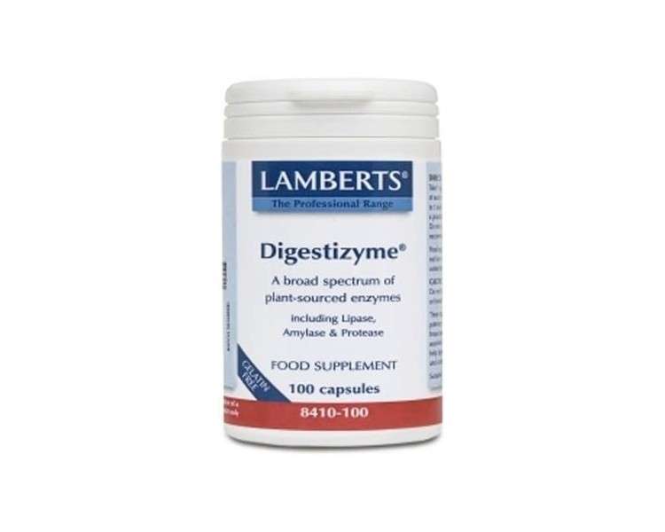 Lamberts Digestizyme 100 Capsules