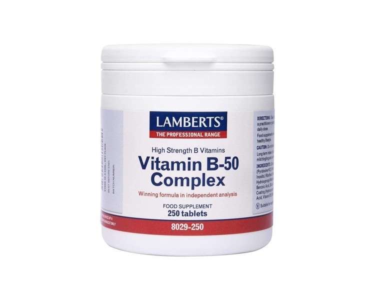 Lamberts Vitamin B-50 Complex 250