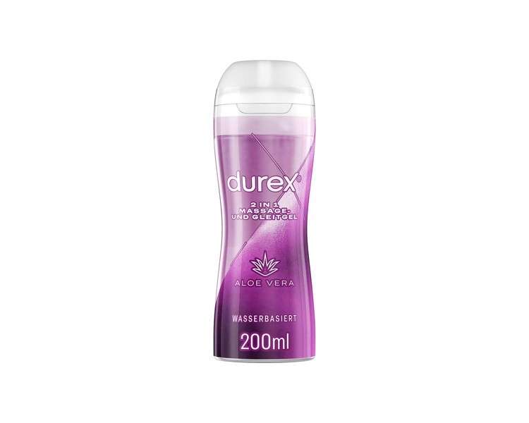 Durex Play Massage 2-in-1 Aloe Vera Lube 200ml