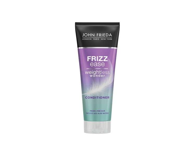 John Frieda Weightless Wonder Conditioner for Frizzy Fine Hair with Aloe Water 250ml