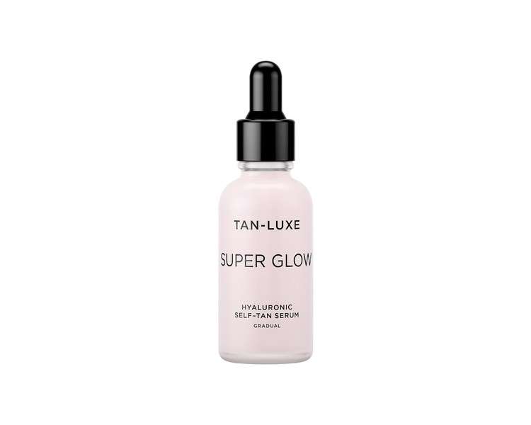 Tan Luxe Super Glow Self Tan Serum 30ml Daily Gradual Fake Tanning Skincare