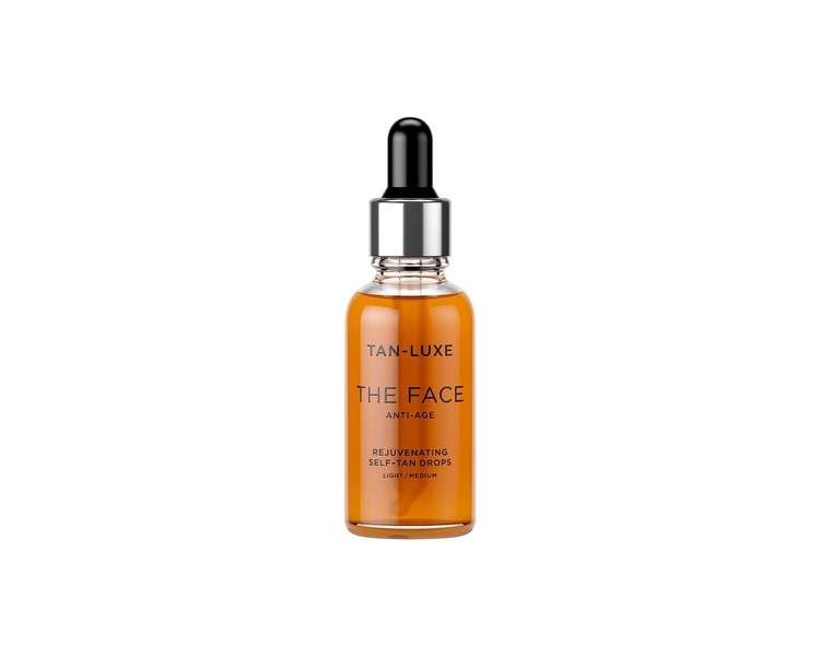 Tan Luxe THE FACE Self Tan Drops Medium 30ml