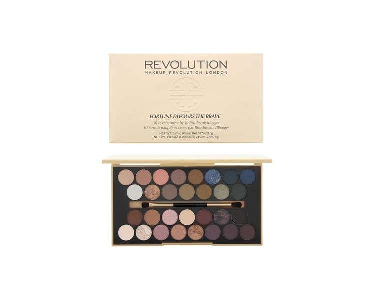 Makeup Revolution Fortune Favours The Brave Eyeshadow Palette 16g