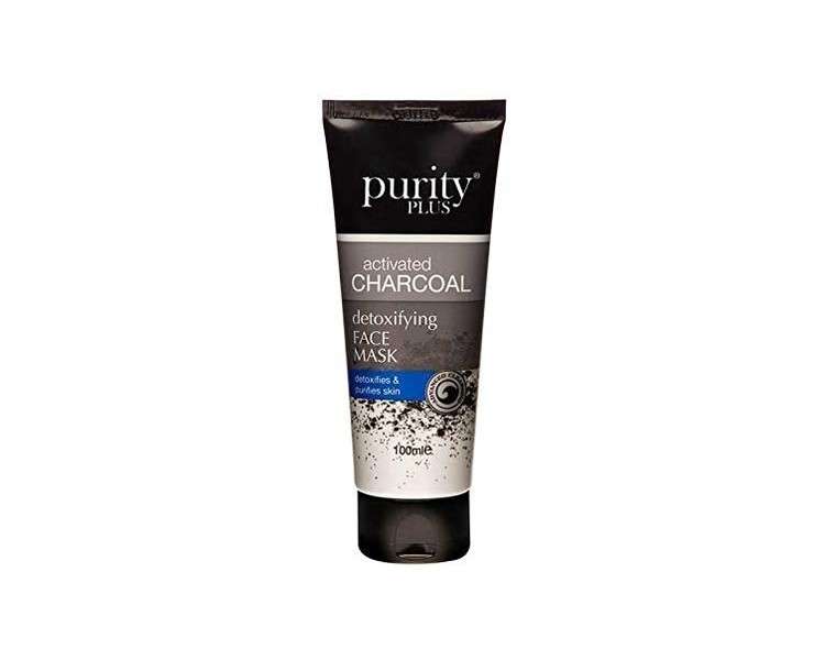 Purity Plus Activated Charcoal Detoxifying Face Mask 100ml