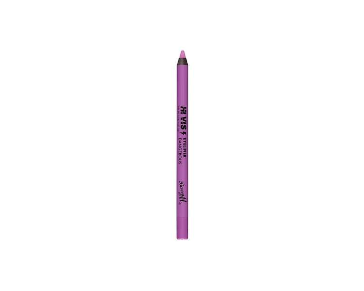 Barry M Cosmetics Hi Vis Bold Waterproof Eyeliner Dangerous 8.320ml Violet