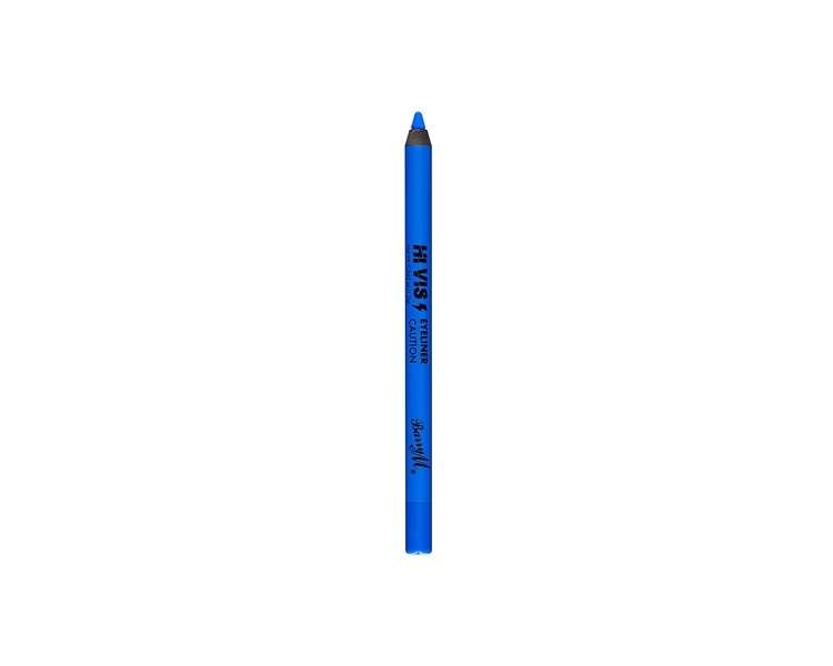 Barry M Cosmetics Hi Vis Bold Waterproof Eyeliner Caution 8.320ml Blue