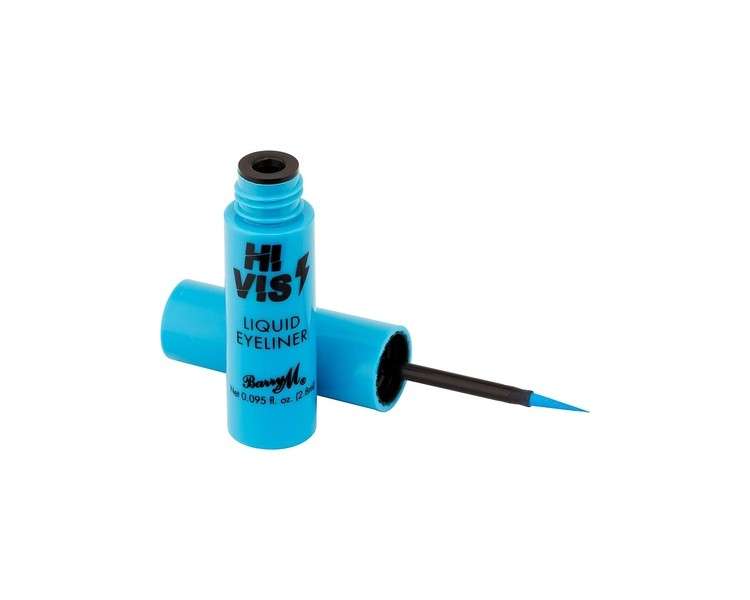 Barry M Cosmetics Hi Vis Liquid Eyeliner Amp Up 2.8ml Blue