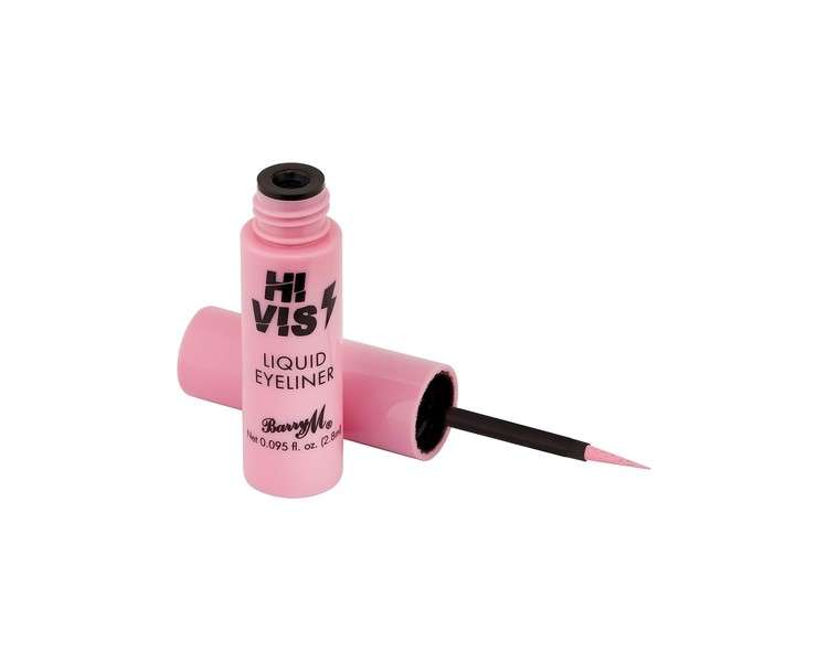 Barry M Cosmetics Hi Vis Liquid Eyeliner Unleashed 15.68ml Pink