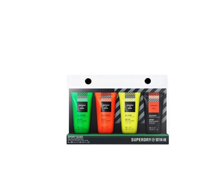 Superdry Sport Body+Face Wash 50ml