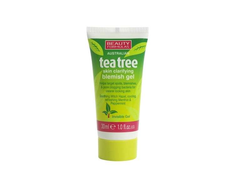 Beauty Formulas Australian Tea Tree Skin Clarifying Blemish Gel