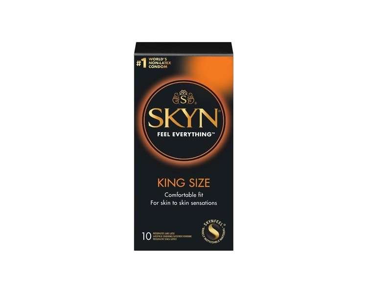 Manix Skyn Latex-Free Condoms XL 10 Pack