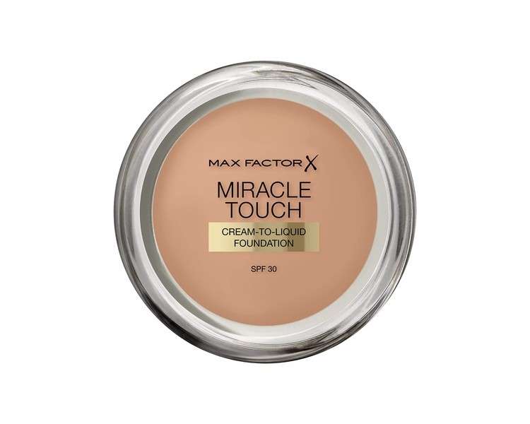 Max Factor Miracle Touch Liquid Illusion Foundation 80 Bronze 11.5g