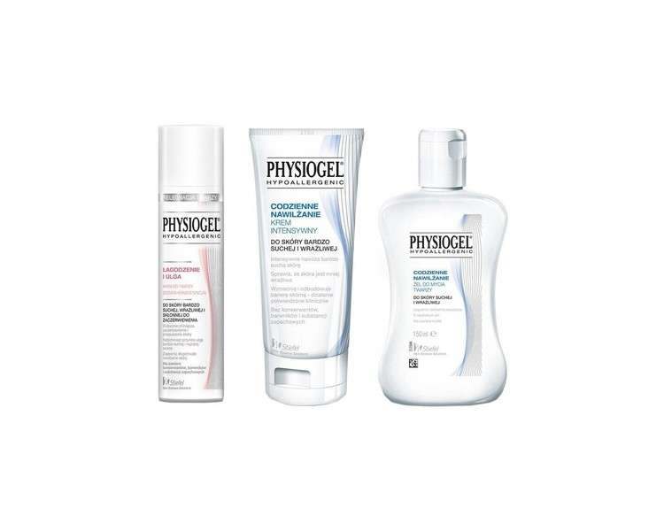 Physiogel Hypoallergenic Daily Moisture Cream Line of Choice