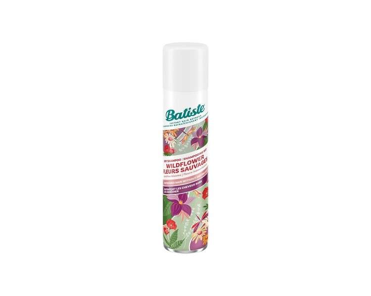 Batiste Wildflower Dry Shampoo 200ml Black