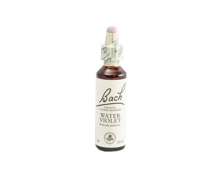Flower Bach Bach 34 20ml Water Violet