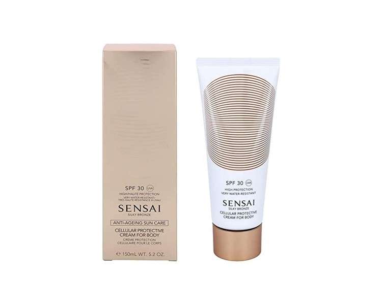 Sensai Silky Bronze Cellular Protective Cream For Body SPF30 150ml