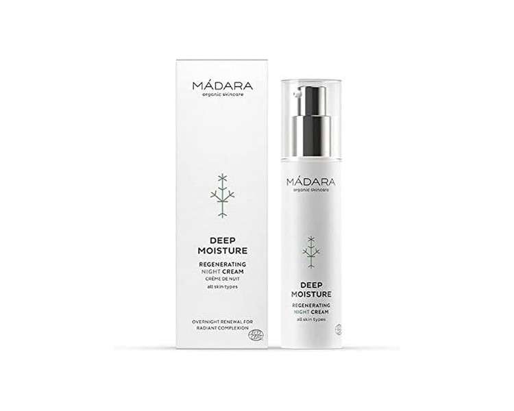 MÁDARA Organic Skincare Deep Moisture Regenerating Night Cream 50ml