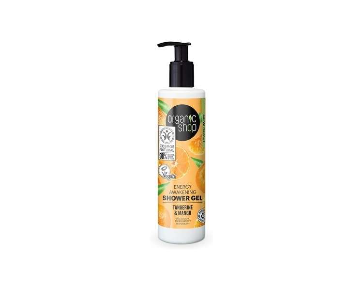 Organic Shop Energy Awakening Shower Gel Tangerine and Mango 280ml