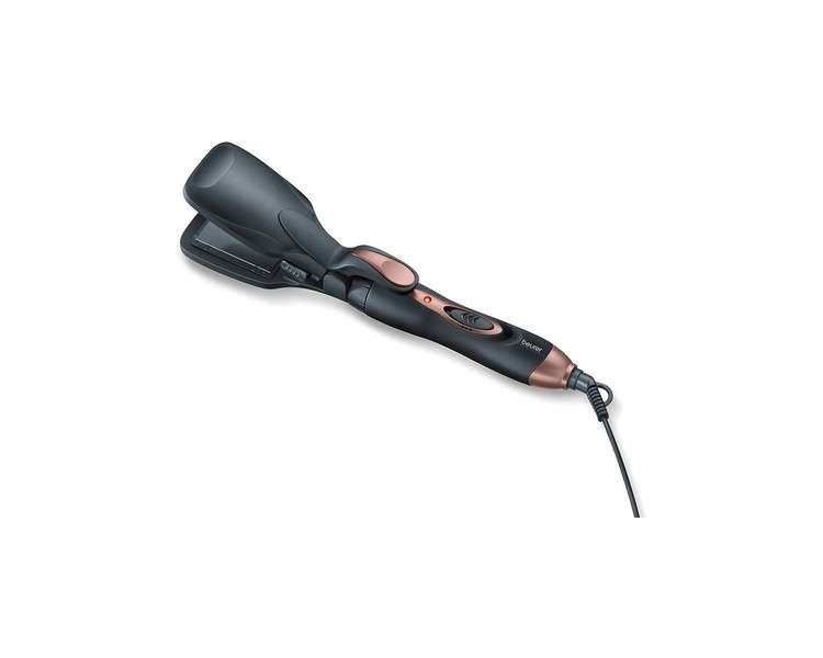 Beurer HT 60 Hot Air Styler with 7 Different Attachments - Straightener, Crimper, Brush Attachment, Spiral Attachment, Large/Small/Flat Curling Iron