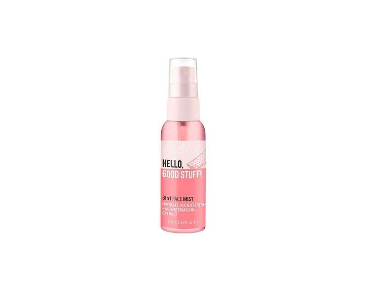 Essence Hello Good Stuff 3in1 Face Mist with Watermelon Extract 50ml Pink