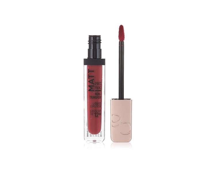 Catrice Matt Pro Ink Non-Transfer Liquid Lipstick 5ml - No. 100 Courage Code Intense Red Matte Vegan Paraben-Free