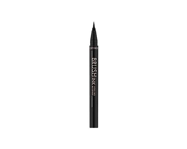 Catrice Brush Ink Tattoo Liner Waterproof Black Defining Matte Eyeliner 1ml