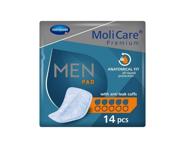 MoliCare Premium Men Incontinence Liners V-Shaped Fit