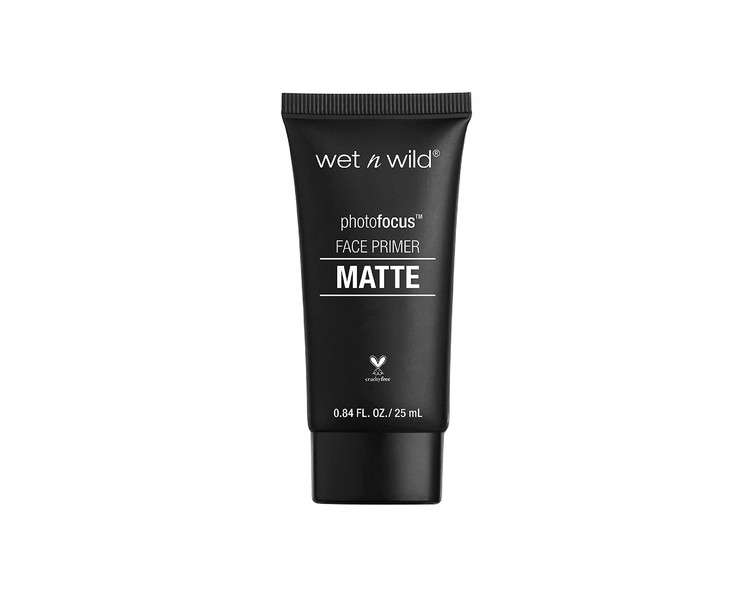 Wet 'n' Wild Photo Focus Face Primer Matte Face Primer for the Face Minimizes Pores Fills Wrinkles Formula with Separating Agent Addition Velvety Texture Partner in Prime