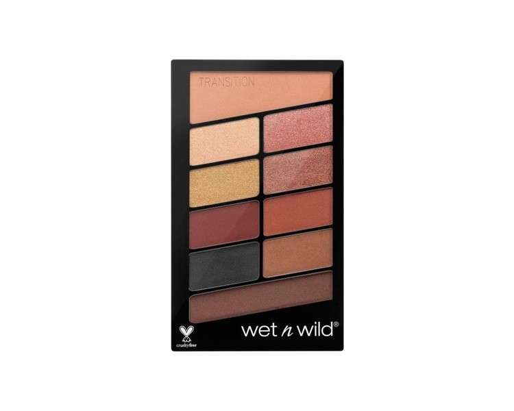 Wet 'n' Wild Color Icon 10 Pan Eyeshadow Palette with Bright and Matte Colors for Day and Night - My Glamour Squad