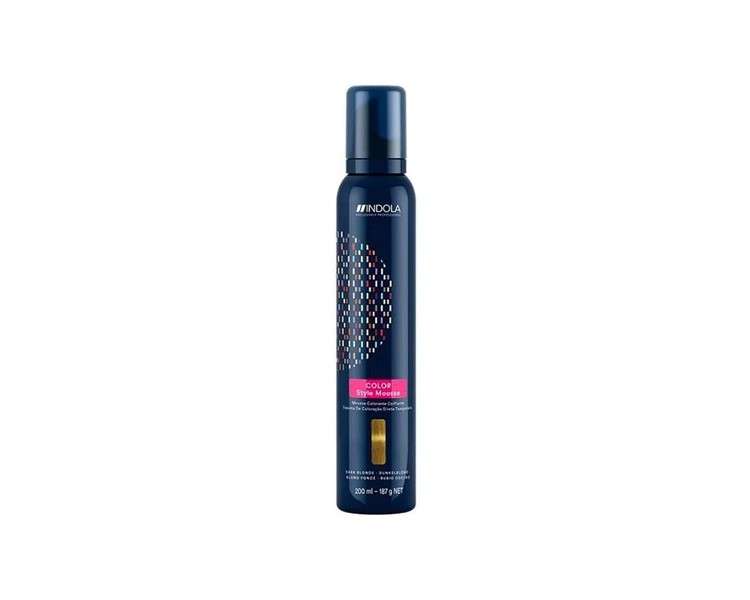 Indola Colour Style Mousse Dark Blonde 200ml Aloe