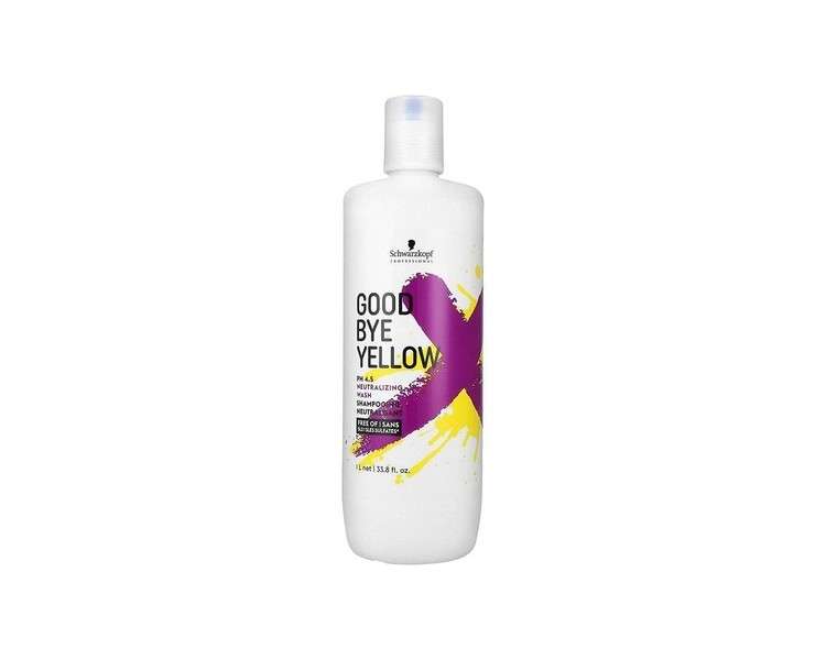 Schwarzkopf Good Bye Yellow Neutralizing Wash Shampoo 100ml